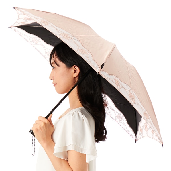 アナ スイ（ANNA SUI）/ ANNA SUI （アナスイ） 薔薇ステンドグラス風 晴雨兼用パラソル （ミニ・クイックオープン）_1