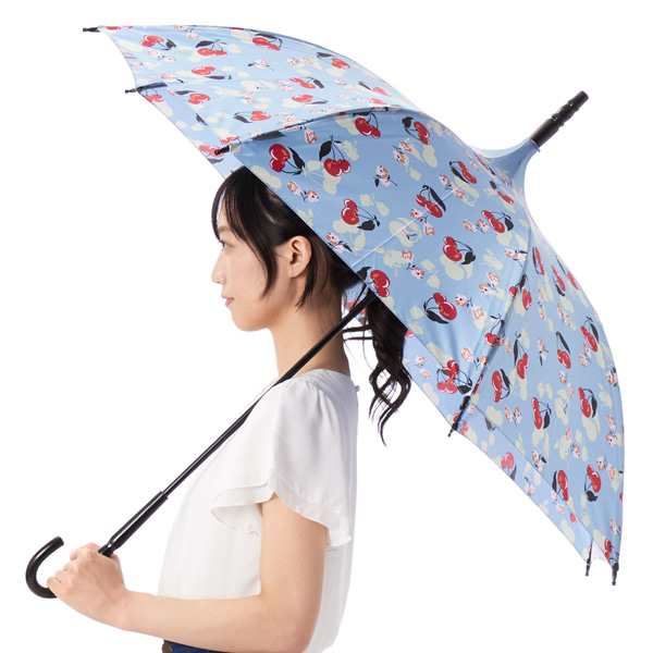 アナ スイ（ANNA SUI）/ ANNA SUI（アナスイ）チェリー柄 雨傘（長傘 パゴダ）の通販は
