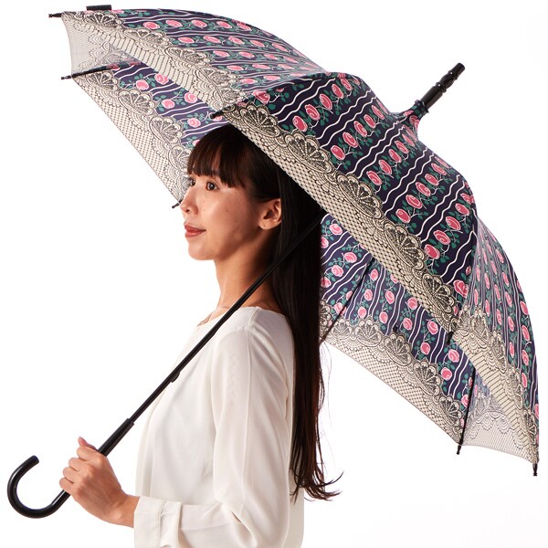 アナ スイ（ANNA SUI）/【 ANNA SUI（アナ スイ）】RESORT花柄プリント雨傘(長傘)_1