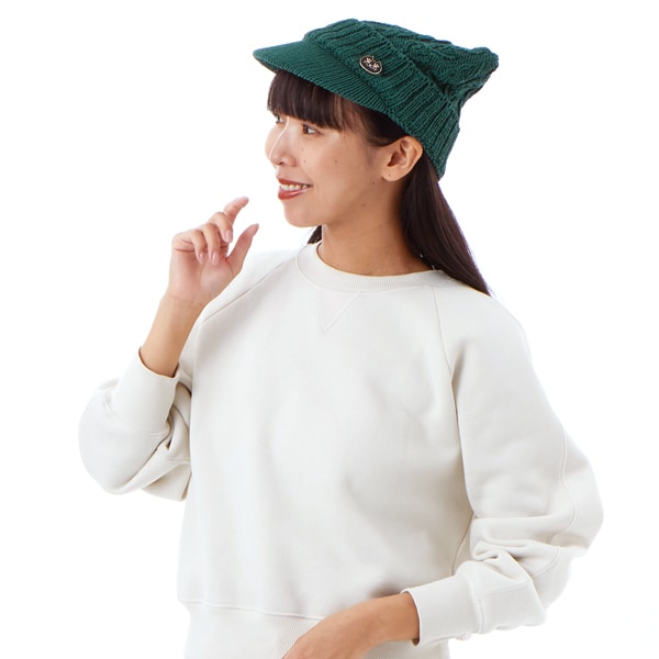 アナ スイ（ANNA SUI）/【 ANNA SUI（アナ スイ）】ネコ耳ニットキャップ