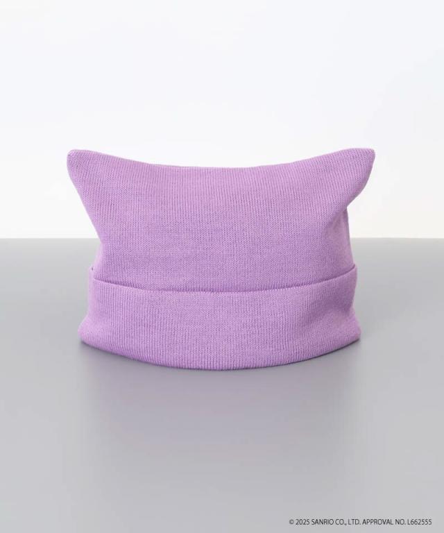 アナ スイ（ANNA SUI）/【 ANNA SUI（アナ スイ）】マイメロディ&クロミ 刺しゅうブローチ付きネコ耳ニットワッチ