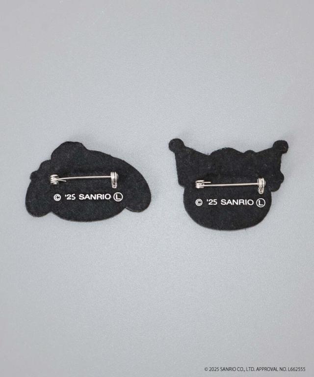 アナ スイ（ANNA SUI）/【 ANNA SUI（アナ スイ）】マイメロディ&クロミ 刺しゅうブローチ付きネコ耳ニットワッチ