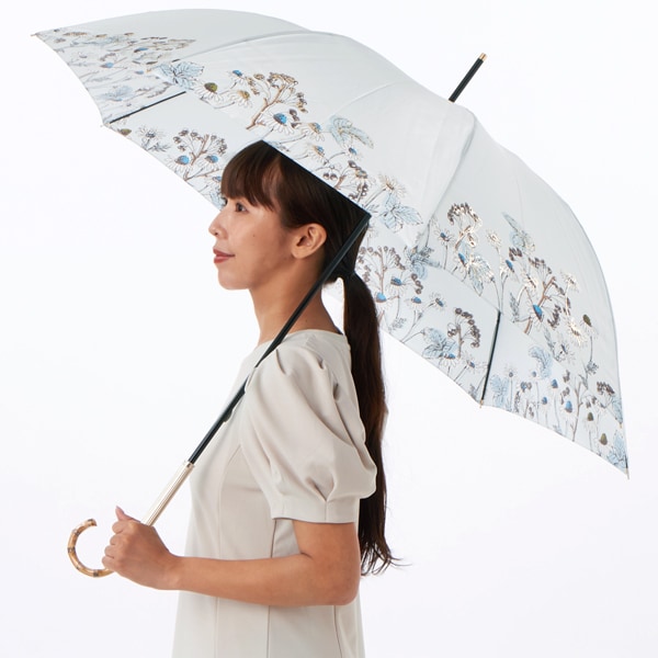 ジル スチュアート（JILL STUART）/【 JILL STUART】ボタニカルプリント雨傘(長傘)_1