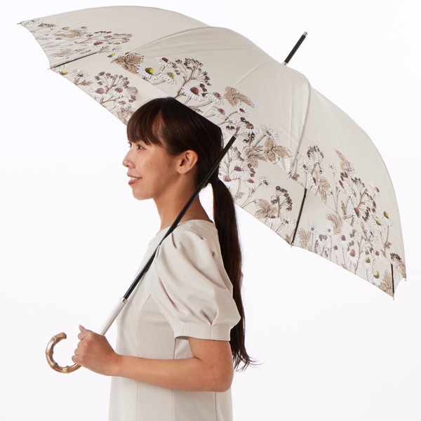 ジル スチュアート（JILL STUART）/【 JILL STUART】ボタニカルプリント雨傘(長傘)