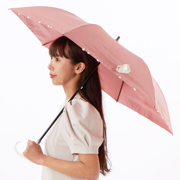 新品】ジルスチュアート 日傘 ランダムパール付き 晴雨兼用傘 新品】ジルスチュアート 日傘 ランダムパール付き 晴雨兼用傘