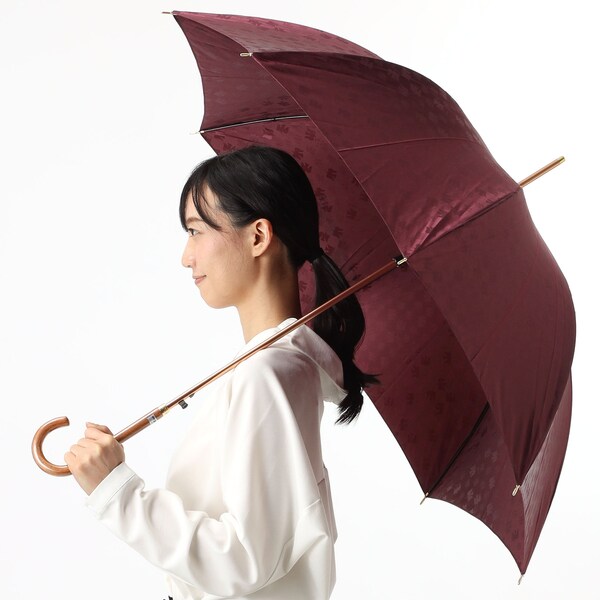 ニナ リッチ/NINA RICCI ニナリッチ ハト柄ジャカード ジャンプ式雨傘（長傘)の通販は