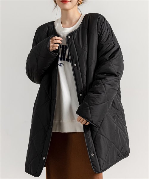 テディショップ（TeddyShop）/≪2024AW新作≫レディース 2wayボア×キルティングリバーシブルジャケット