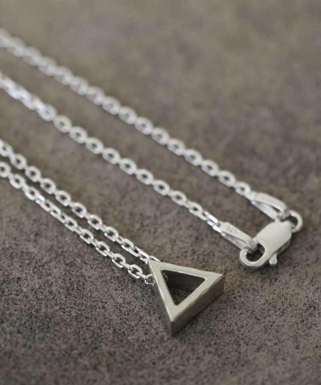 レアセル（rehacer）/rehacer × ANIKULAPO triangla wall necklace_7