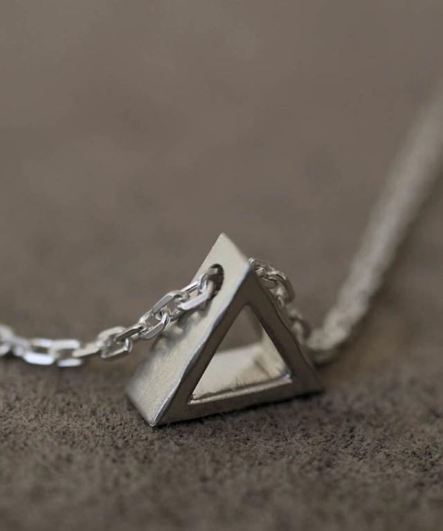 レアセル（rehacer）/rehacer × ANIKULAPO triangla wall necklace_8
