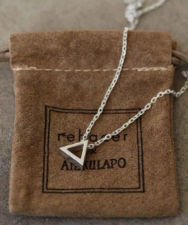 レアセル（rehacer）/rehacer × ANIKULAPO triangla wall necklace_14