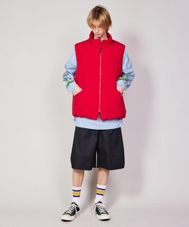 レアセル（rehacer）/rehacer : Shell Puff Down Vest レアセル（rehacer）/rehacer : Shell Puff Down Vest