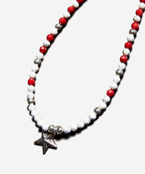 【NEW】レアセル（rehacer）/rehacer : Star Natural Stone Necklace_4