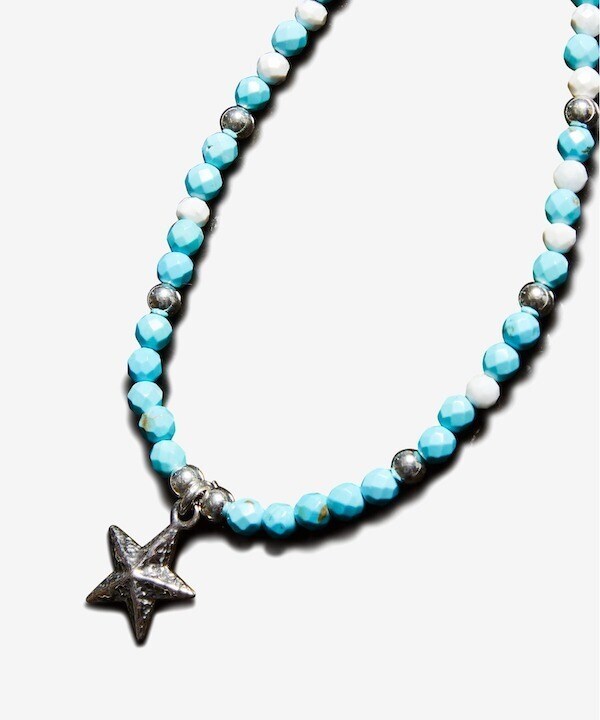 【NEW】レアセル（rehacer）/rehacer : Star Natural Stone Necklace_5