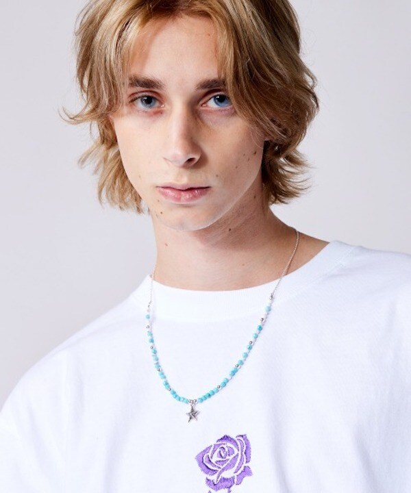 【NEW】レアセル（rehacer）/rehacer : Star Natural Stone Necklace_9