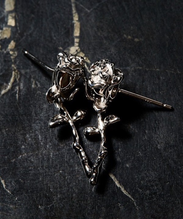 【NEW】レアセル（rehacer）/rehacer : Swing Rose Earrings
