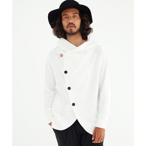 レアセル（rehacer）/rehacer : Slack Hooded Cardigan