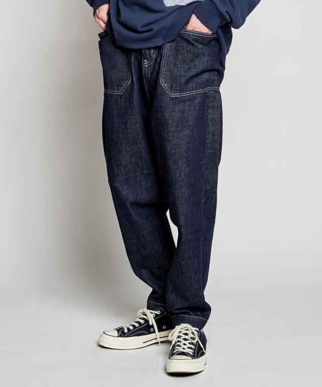 レアセル（rehacer）/Big Pocket Hikers Denim Made in Okayama Japan_4