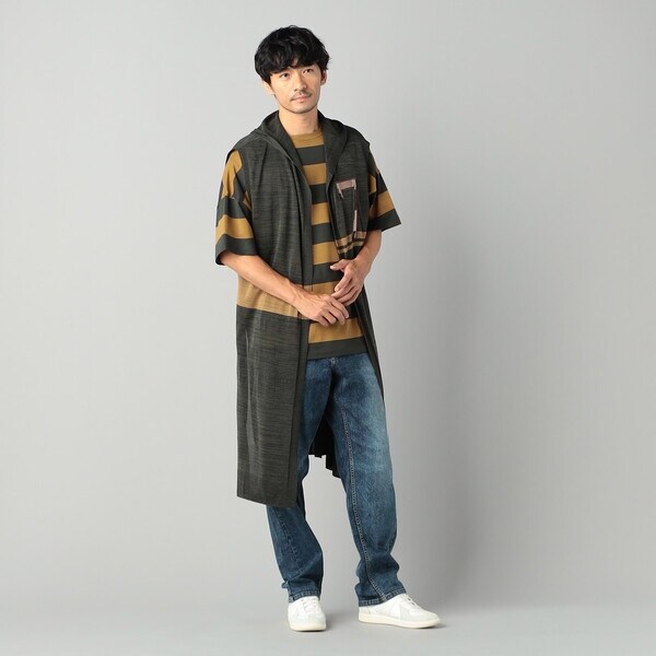 ベータ・メン（BMEN）/ワイドボーダー オーバーサイズTシャツ_2