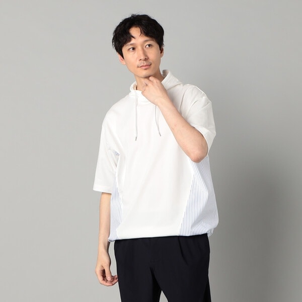 ベータ・メン（BMEN）/【撥水】スピンドル 半袖パーカ_3