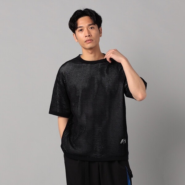 K様 ベータ・メン（BMEN）/半袖メッシュ クルーネックニット