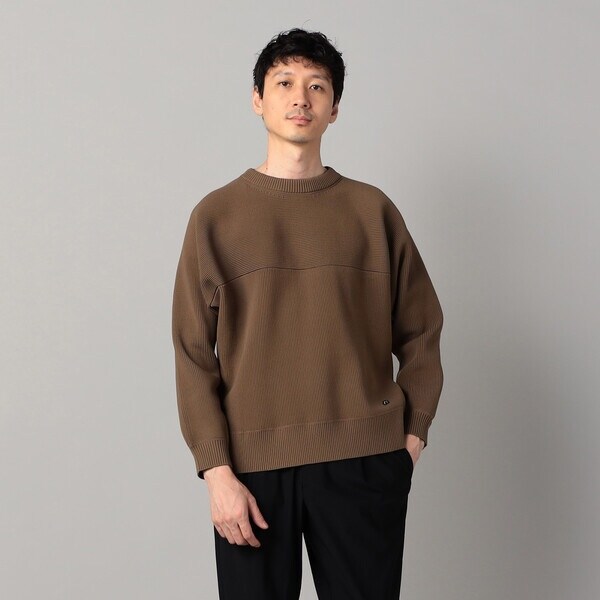 ベータ・メン（BMEN）/ワイドシルエット 片畦ニット