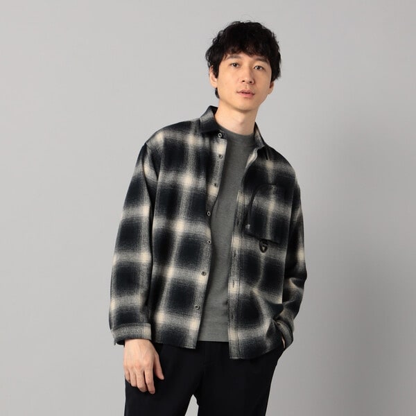 ベータ・メン（BMEN）/オンブレ?チェック柄 シ ャツ