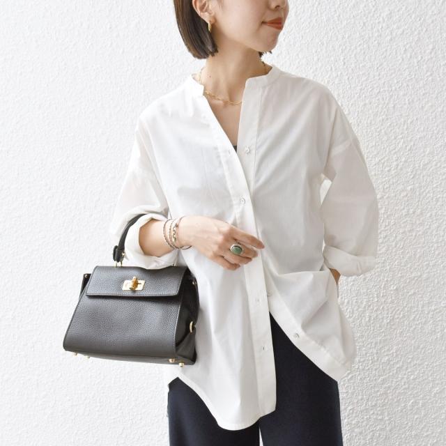 シップス エニィ（SHIPS any）/《一部追加予約》SHIPS any:〈洗濯機可能〉REPREVE バンド カラー シャツ