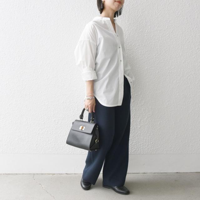 シップス エニィ（SHIPS any）/《一部追加予約》SHIPS any:〈洗濯機可能〉REPREVE バンド カラー シャツ