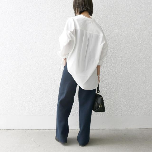 シップス エニィ（SHIPS any）/《一部追加予約》SHIPS any:〈洗濯機可能〉REPREVE バンド カラー シャツ