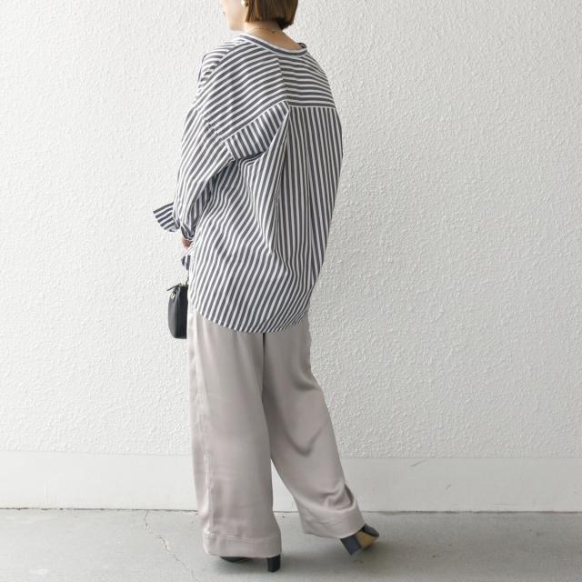 シップス エニィ（SHIPS any）/《一部追加予約》SHIPS any:〈洗濯機可能〉REPREVE バンド カラー シャツ