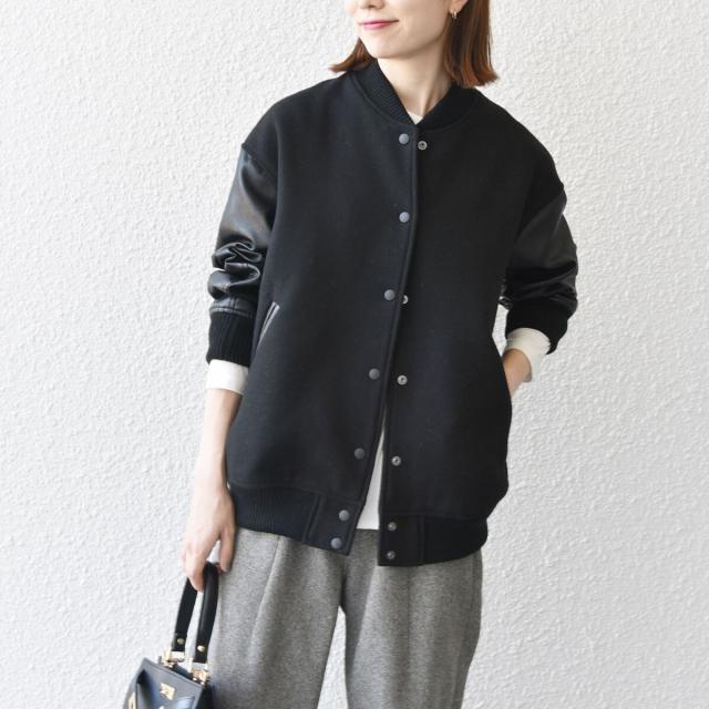 新品★SHIPS any  バーシティ ジャケット シップス エニィ（SHIPS any）/【WEB限定】SHIPS any: バーシティ