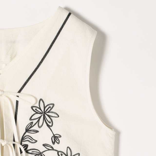 シップス エニィ/bon_meur:〈洗濯機可能〉ドリ刺繍 ベスト セット
