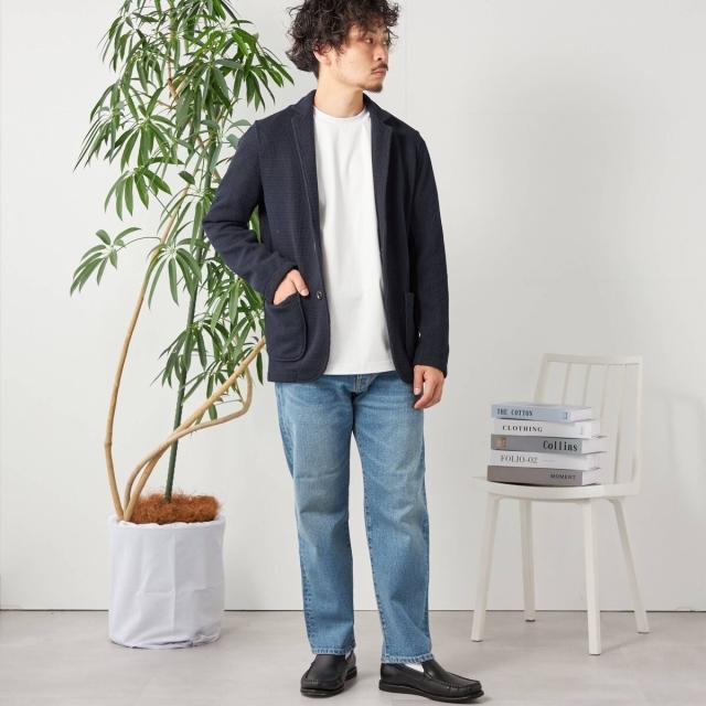 シップス エニィ（SHIPS any）/SHIPS any: 〈洗濯機可能〉TEXBRID(R) 高伸縮 畦編み ニッティング ジャケット◇ シップス エニィ（SHIPS any）/SHIPS any: 〈洗濯機可能〉TEXBRID(R