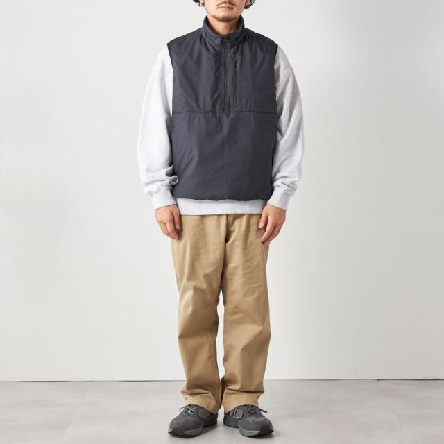 専用　新品未使用　unfil ハーフジップベスト UNFIL（アンフィル）の「＜unfil(アンフィル）＞ジップアップ