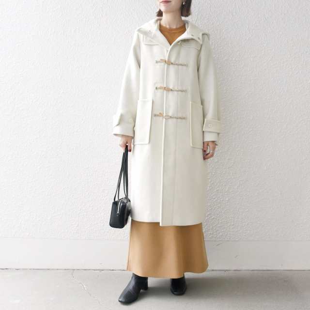 【新品、本物、当店在庫だから安心】 シップス エニィ（SHIPS any）/SHIPS any: メルトン ロング ジャケット・アウター