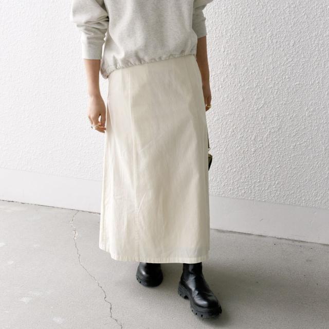 シップス エニィ(SHIPS any)/SHIPS any:〈洗濯機可能〉オーバーダイ バック レースアップ スカートの通販は