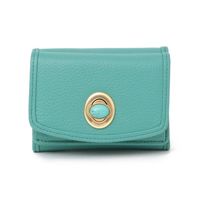 シップス エニィ（SHIPS any）/HASHIBAMI: 天然石 三つ折り ミニ ウォレット 25SS シップス エニィ（SHIPS any）/HASHIBAMI: 天然石 三つ折り ミニ