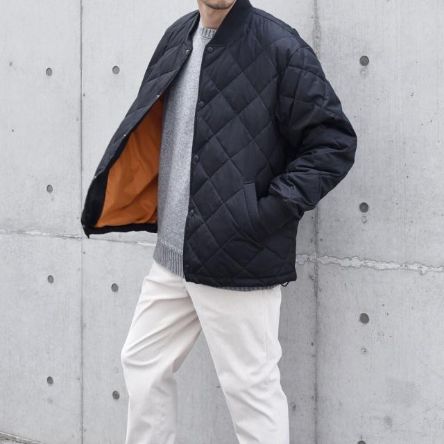 シップス エニィ（SHIPS any）/【SHIPS any別注】TAION: 〈手洗い可能〉ダイヤキルト スピンドル ダウン ブルゾン◇の通販は