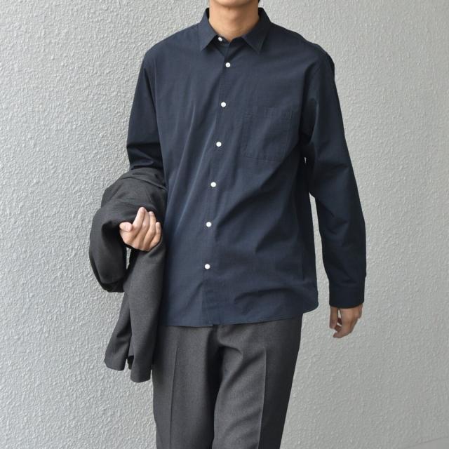 シップス エニィ（SHIPS any）/SHIPS any: ストライプ / ソリッド リラックス レギュラーカラー シャツ 26SS◇_6