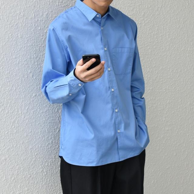 シップス エニィ（SHIPS any）/SHIPS any: ストライプ / ソリッド リラックス レギュラーカラー シャツ 26SS◇_8
