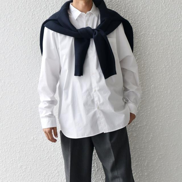 シップス エニィ（SHIPS any）/SHIPS any: ストライプ / ソリッド リラックス レギュラーカラー シャツ 26SS◇_14