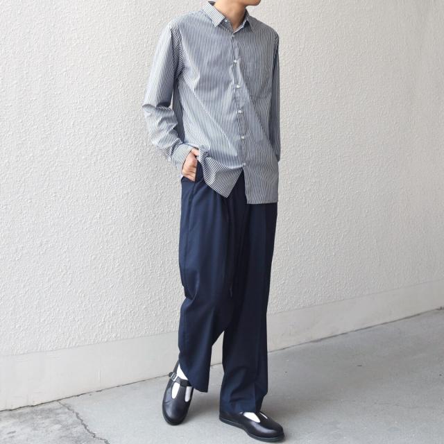 シップス エニィ（SHIPS any）/SHIPS any: ストライプ / ソリッド リラックス レギュラーカラー シャツ 26SS◇_17