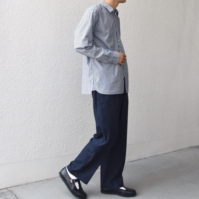 シップス エニィ（SHIPS any）/SHIPS any: ストライプ / ソリッド リラックス レギュラーカラー シャツ 26SS◇_18