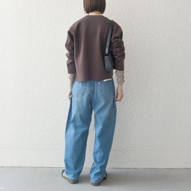 シップス エニィ（SHIPS any）/《一部追加予約》SHIPS any: ミラノリブ ノーカラー ニット ジャケット カーディガン