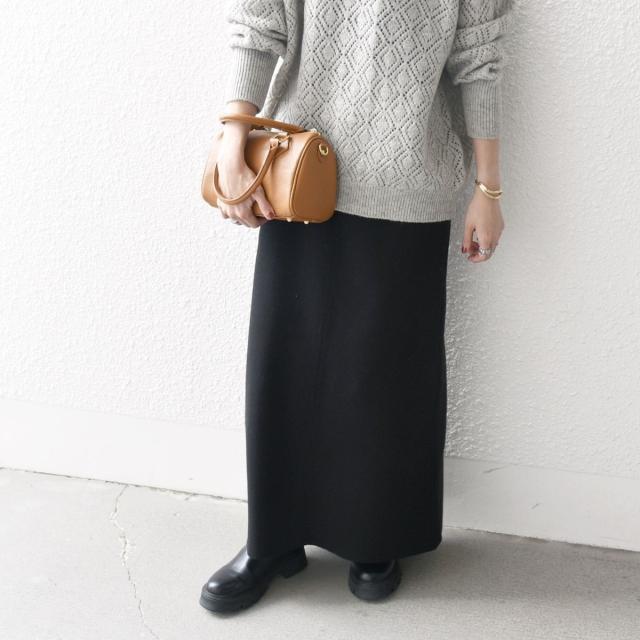 シップス エニィ（SHIPS any）/SHIPS any: エア ニードル ストレート ロング スカート