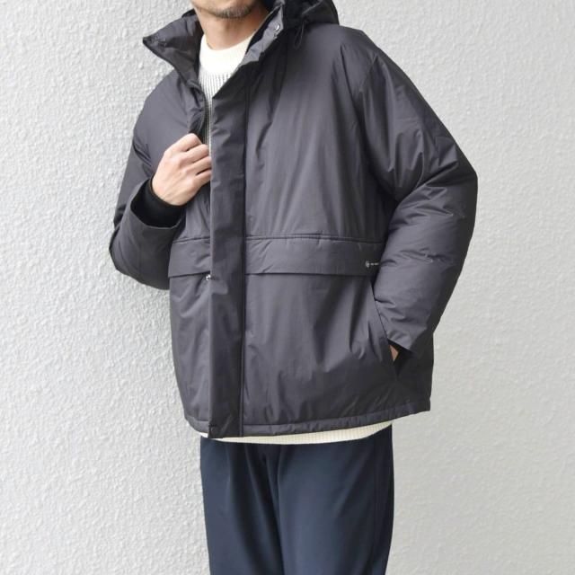 シップス エニィ（SHIPS any）/SHIPS any: ワッシャー ナイロン ダウン / 中綿 ミックス スピンドル スタンド ブルゾの通販は