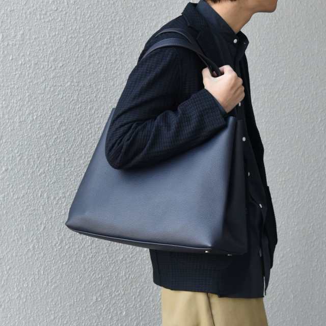 シップス エニィ（SHIPS any）/SHIPS any: スプリット レザー トートバッグ (クラッチバッグ付き) 24FWの通販は