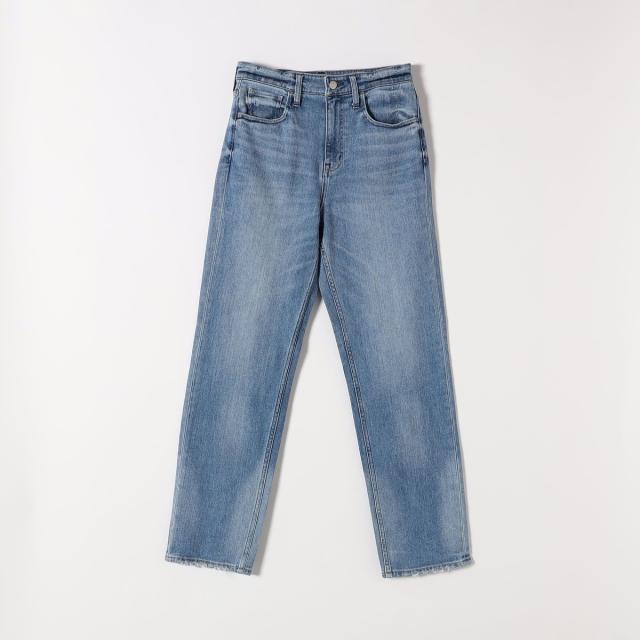 シップス エニィ（SHIPS any）/Healthy DENIM:〈洗濯機可能〉ストレート ハイライズ デニム パンツ