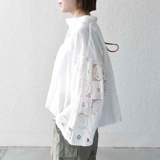 SHIPS for women / シップスウィメン SHIPS any:〈手洗い可能〉パッチワーク レース スリーブ バンドカラー シャツ 楽天市場】SHIPS any:〈手洗い可能〉パッチワーク レース