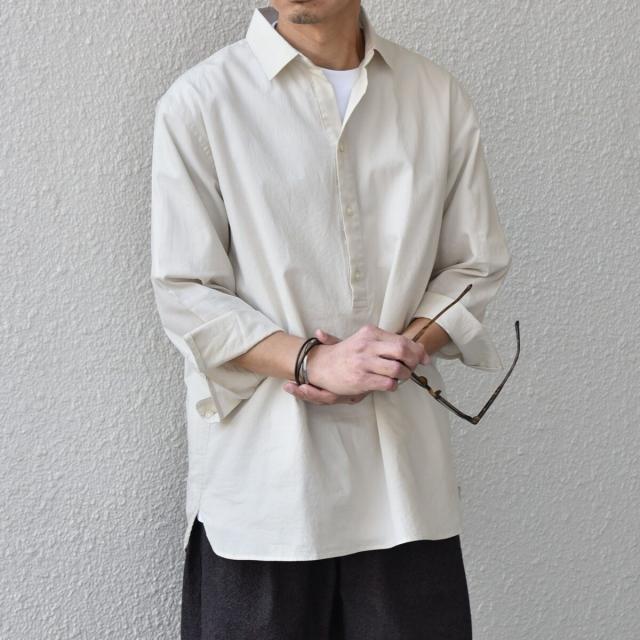 シップス エニィ（SHIPS any）/SHIPS any:〈洗濯機可能〉コットン/リネン 7分袖 スキッパー プルオーバー シャツ 25_7